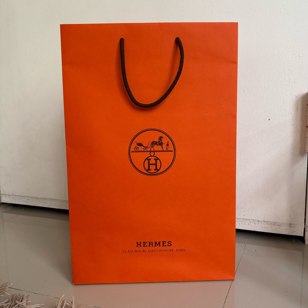 HERMES Original Gift Bag Size 16.5 x 11 x 4 ”